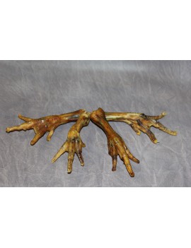 Pattes de poulet cuites