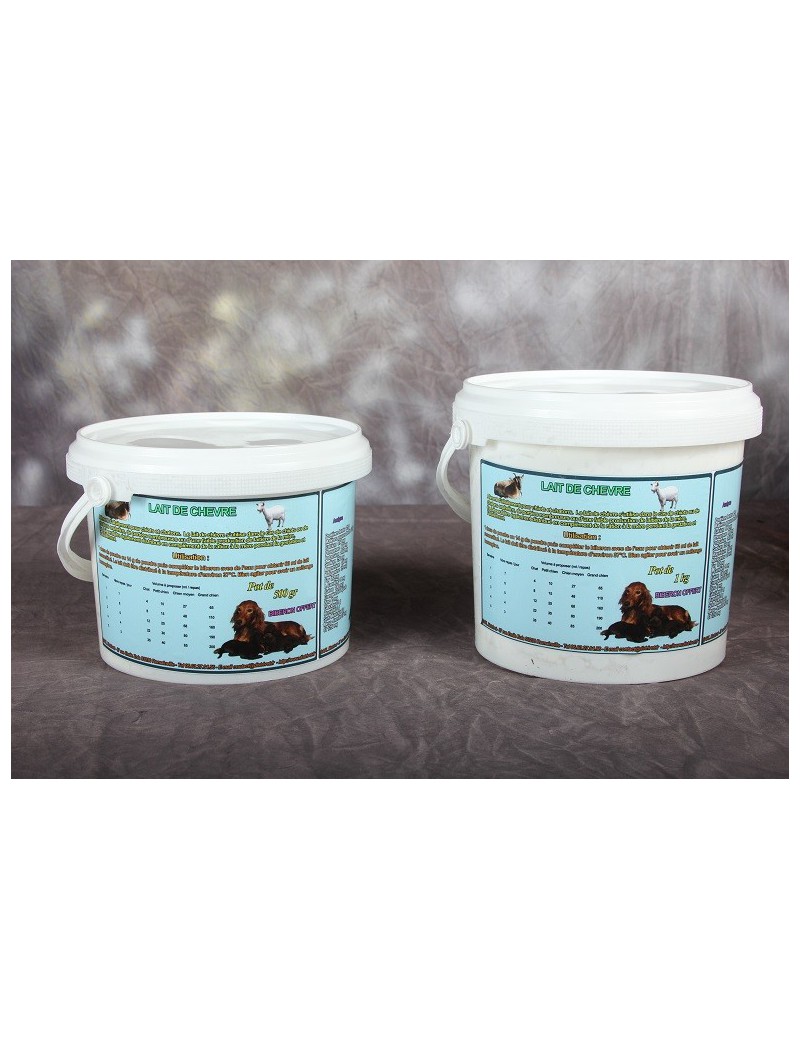 Lait de chèvre 500 gr en poudre