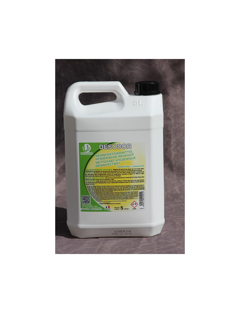 Desodor nettoyant hygiénique desinfectant concentré 5 Litres